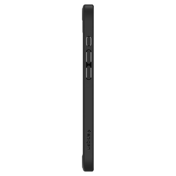iPhone 16e Ultra Hybrid MagSafe vāciņš — melns caurspīdīgs