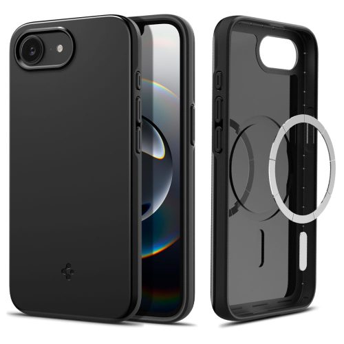 iPhone 16e plāns, piemērots Mag vāciņš — melns
