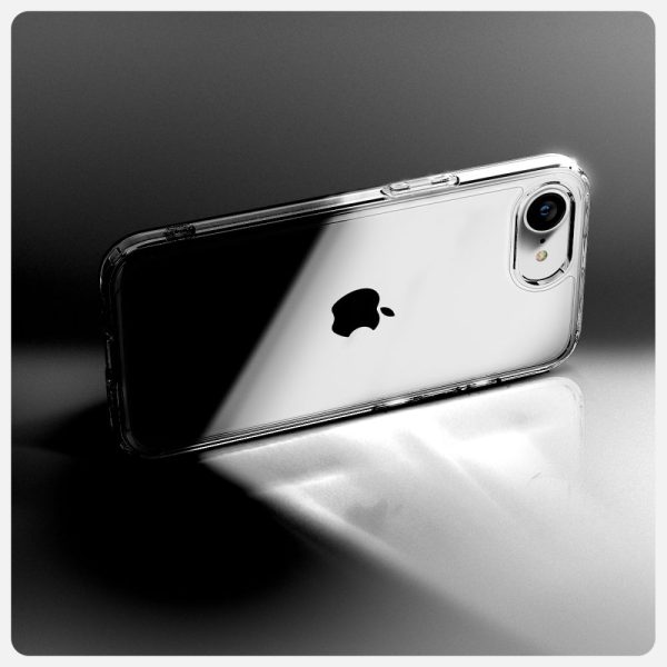 iPhone 16e Ultra Hybrid vāciņš — caurspīdīgs