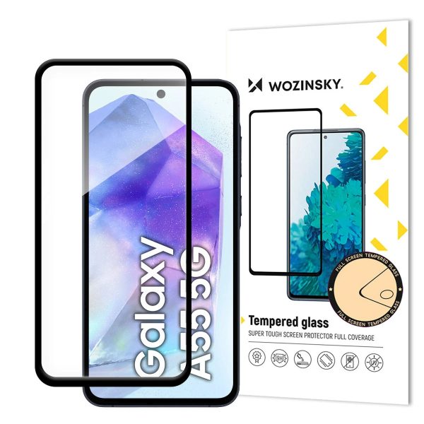 Pilnībā līmējams rūdīts stikls Samsung Galaxy S25 Edge tālrunim