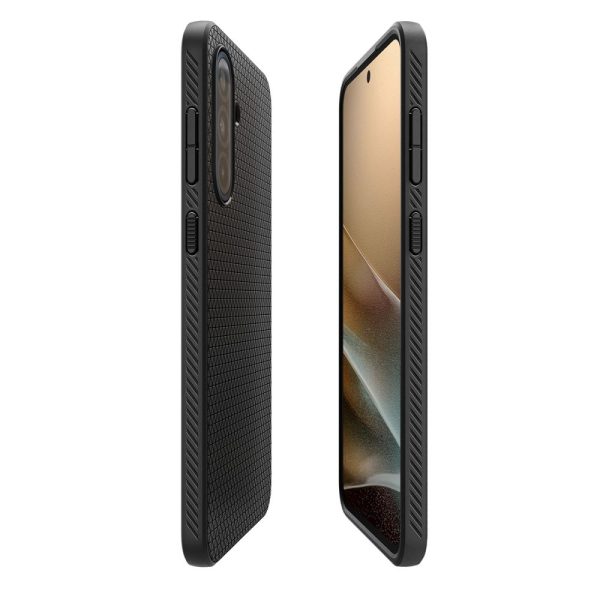 Samsung Galaxy A36 5G Liquid Air maciņš - matēti melns