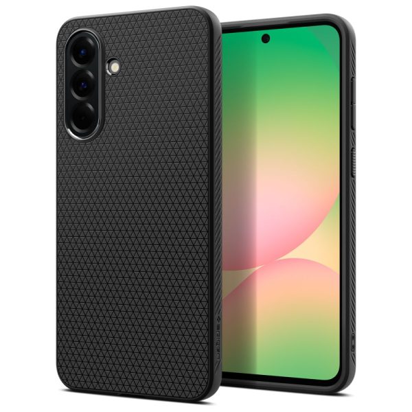 Samsung Galaxy A56 5G Liquid Air maciņš - melns
