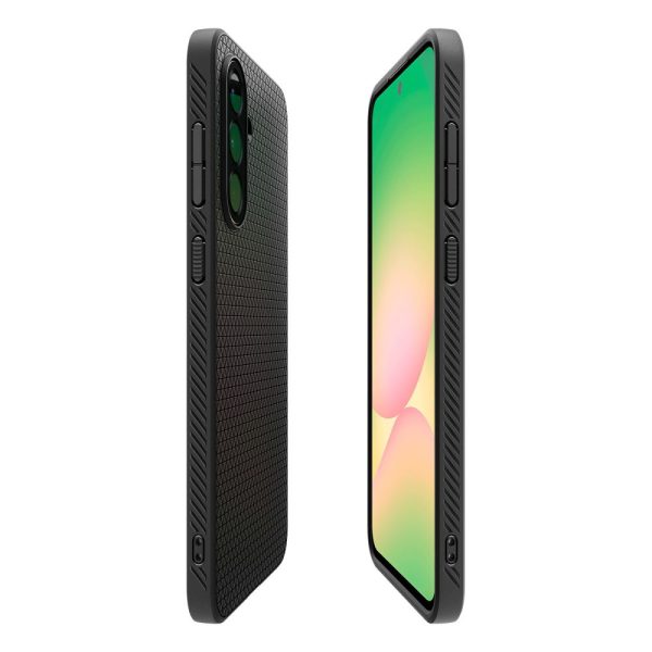 Samsung Galaxy A56 5G Liquid Air maciņš - melns