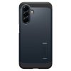 Samsung Galaxy A56 5G aizmugurējais maciņš ar izturīgu bruņu statīvu - pelēkmelns