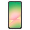 Samsung Galaxy A56 5G aizmugurējais maciņš ar izturīgu bruņu statīvu - pelēkmelns