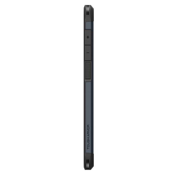 Samsung Galaxy A56 5G aizmugurējais maciņš ar izturīgu bruņu statīvu - pelēkmelns