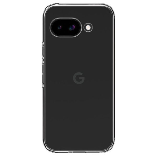 Google Pixrel 9A Crystal Flex vāciņš — caurspīdīgs