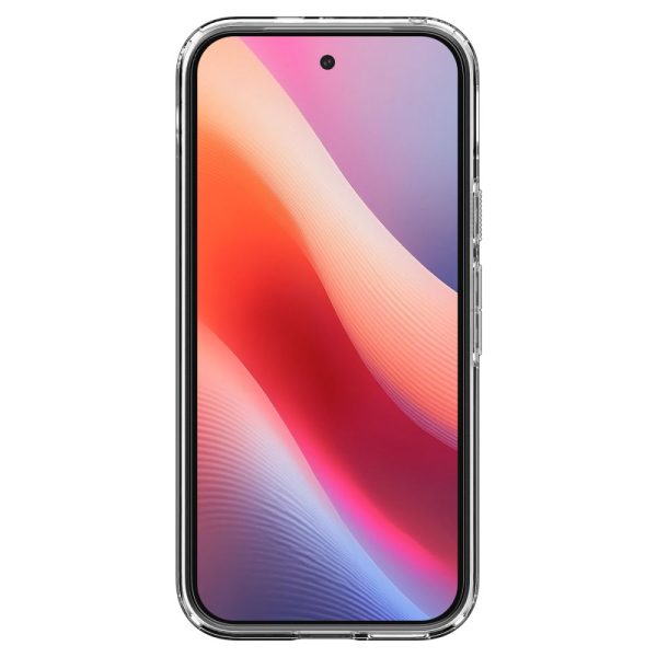 Google Pixrel 9A Crystal Flex vāciņš — caurspīdīgs