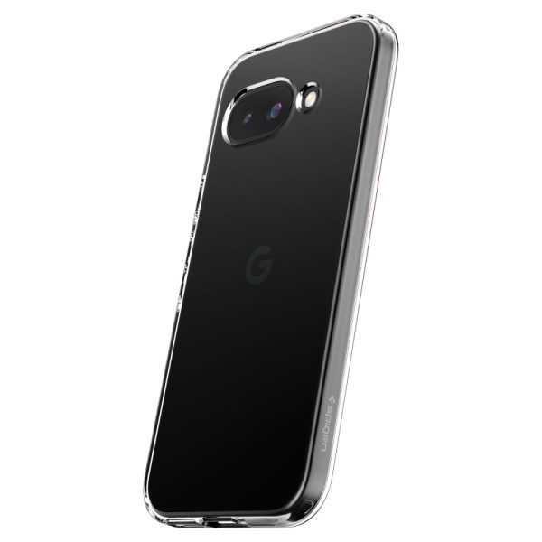 Google Pixrel 9A Crystal Flex vāciņš — caurspīdīgs