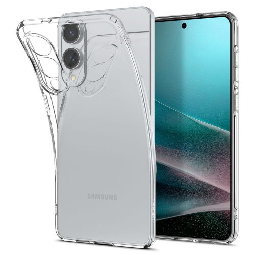 Samsung Galaxy S25 Edge šķidro kristālu aizsargvāciņš - caurspīdīgs