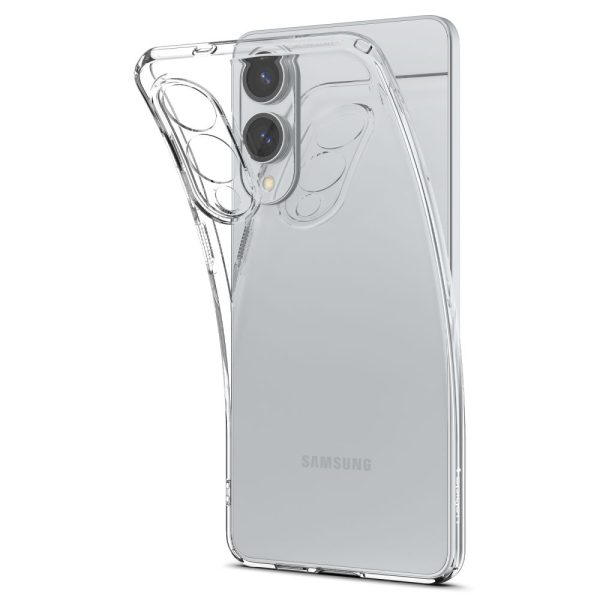 Samsung Galaxy S25 Edge šķidro kristālu aizsargvāciņš - caurspīdīgs