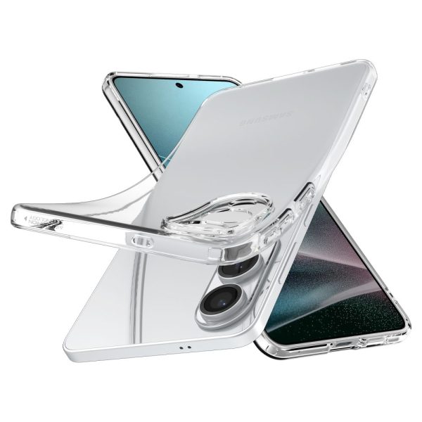 Samsung Galaxy S25 Edge šķidro kristālu aizsargvāciņš - caurspīdīgs