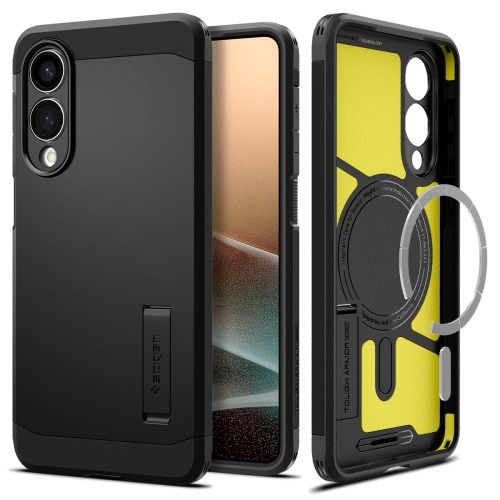 Samsung Galaxy S25 Edge Tough Armor MagSafe aizsargvāciņš - melns