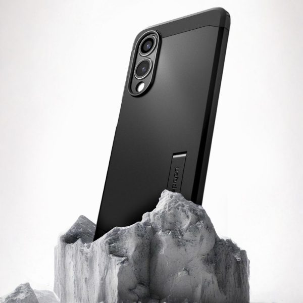 Samsung Galaxy S25 Edge Tough Armor MagSafe aizsargvāciņš - melns