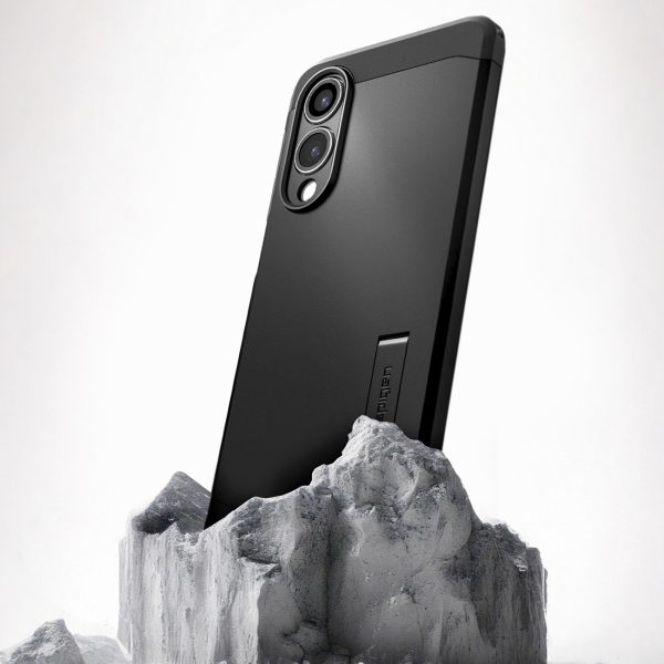 Samsung Galaxy S25 Edge Tough Armor MagSafe aizsargvāciņš - melns