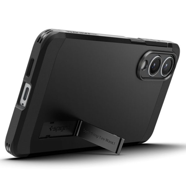 Samsung Galaxy S25 Edge Tough Armor MagSafe aizsargvāciņš - melns