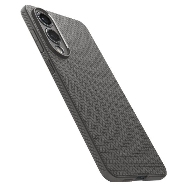 Samsung Galaxy S25 Edge Liquid Air aizsargvāciņš - pelēks