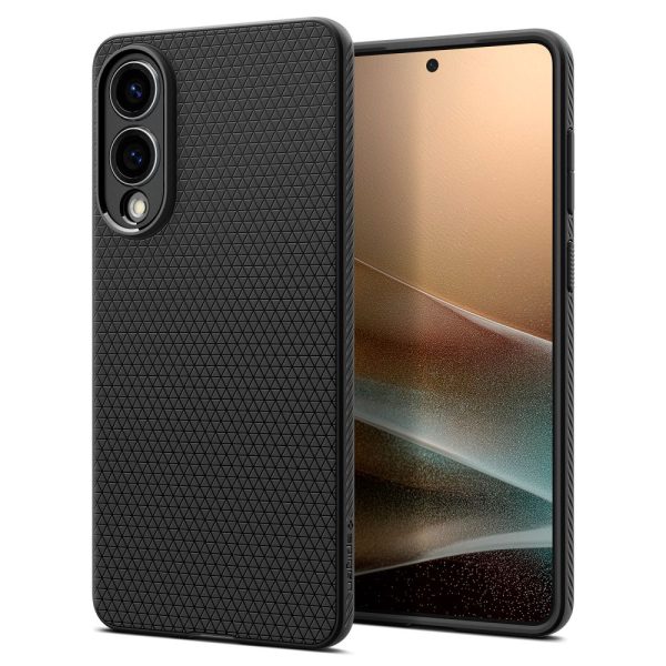 Samsung Galaxy S25 Edge Liquid Air aizsargvāciņš - melns