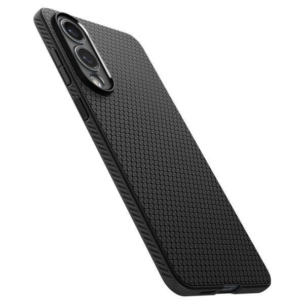 Samsung Galaxy S25 Edge Liquid Air aizsargvāciņš - melns
