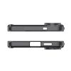 Samsung Galaxy S25 Edge Ultra Hybrid Mag vāciņš ar MagSafe aizsargplēvi - melns caurspīdīgs