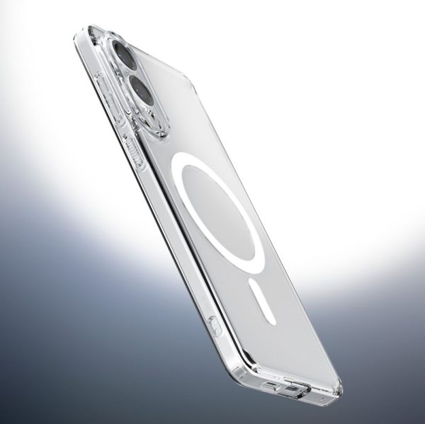 Samsung Galaxy S25 Edge Ultra Hybrid Mag vāciņš ar MagSafe tehnoloģiju - caurspīdīgs