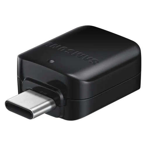 Samsung USB-A uz USB-C adapteris — melns