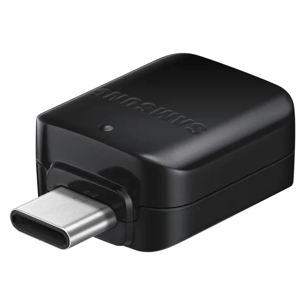 Samsung USB-A uz USB-C adapteris — melns