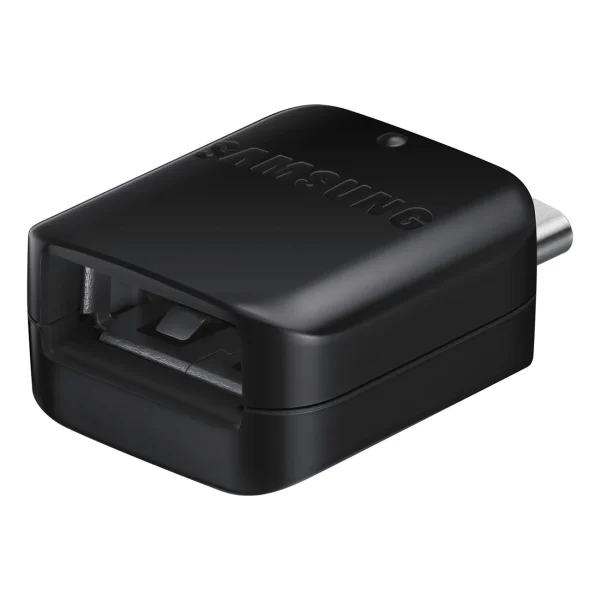 Samsung USB-A uz USB-C adapteris — melns