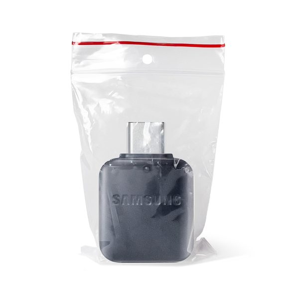 Samsung USB-A uz USB-C adapteris — melns