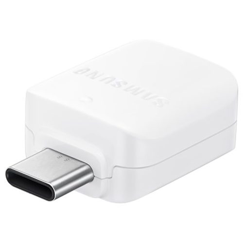 Samsung USB-A uz USB-C adapteris — balts