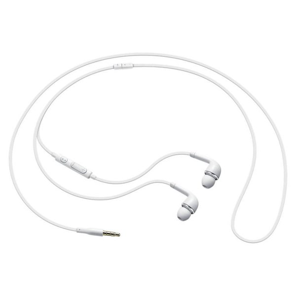 Samsung vadu austiņas ar mini ligzdu 3,5 mm stereo Hi-Fi - baltas