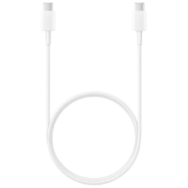 Samsung USB-C 3A 1m kabelis - balts