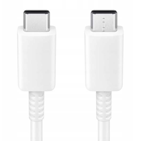 Samsung USB-C 3A 1m kabelis - balts