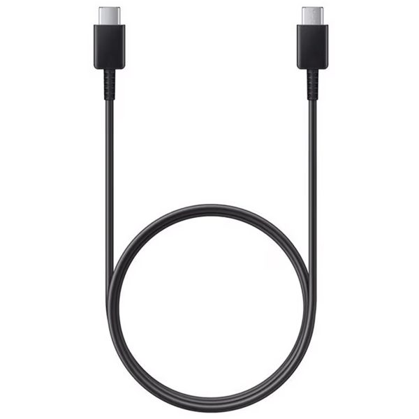 Samsung USB-C 3A 1m kabelis - melns