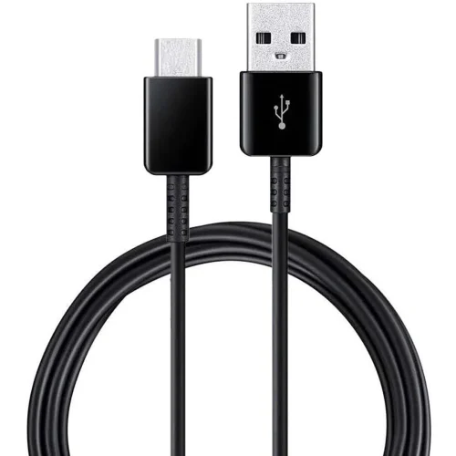 Samsung USB-A - USB-C 1,5 m kabelis - melns