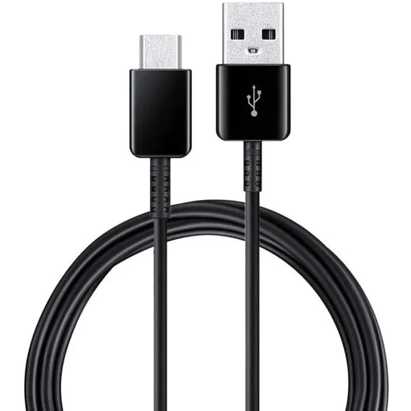 Samsung USB-A - USB-C 1,5 m kabelis - melns