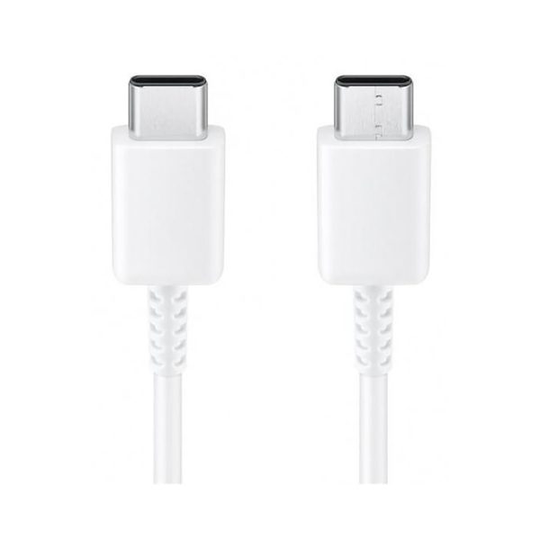 Samsung USB-C 5A 1m kabelis - balts