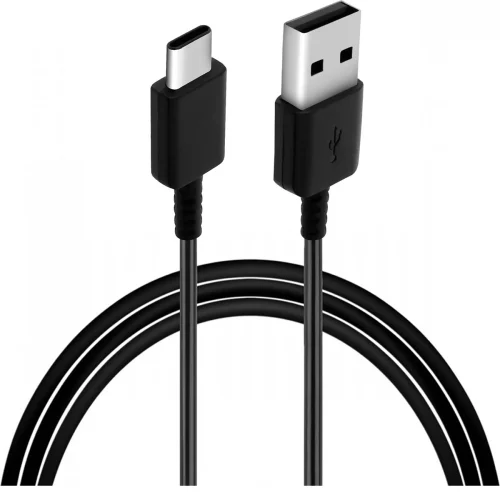 Samsung USB-A - USB-C 0.8m kabelis - melns