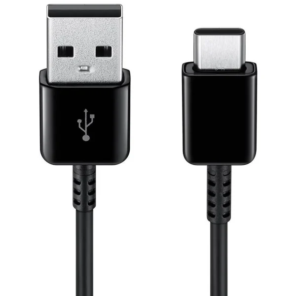 Samsung USB-A - USB-C 0.8m kabelis - melns