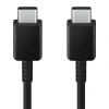 Samsung USB-C 3A 1,8 m kabelis - melns