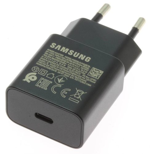 Samsung USB-C 15W sienas lādētājs - melns