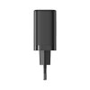 Ātrais lādētājs 2x USB-C / 1x USB-A 32W melns