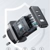 Ātrais lādētājs 2x USB-C / 1x USB-A 32W melns