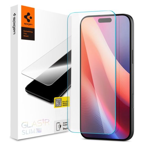 Rūdīta stikla ekrāna aizsargs iPhone 15/16 Glas.tR Slim