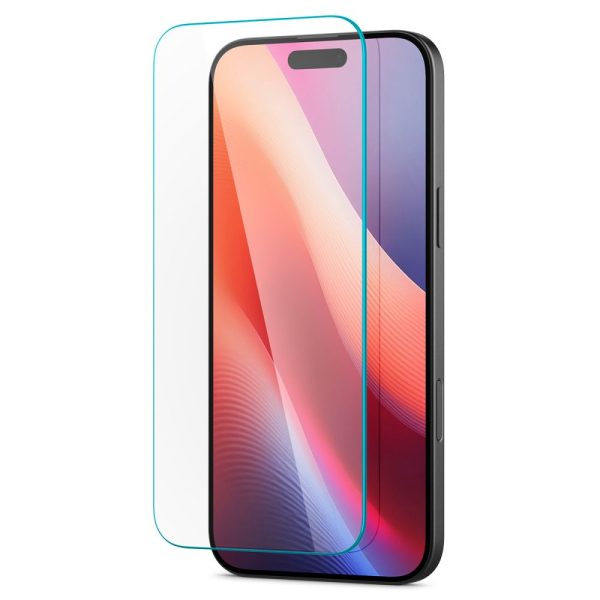 Rūdīta stikla ekrāna aizsargs iPhone 15/16 Glas.tR Slim