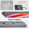 iPhone 16 Ultra Hybrid MagSafe oglekļa šķiedras aizsargvāciņš — caurspīdīgi pelēks