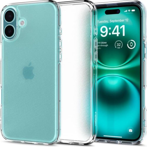 Aizsargvāciņš iPhone 16 Ultra Hybrid tālrunim - caurspīdīgs