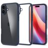 Aizsargvāciņš iPhone 16 Ultra Hybrid tālrunim - caurspīdīgs, zils