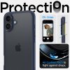 Aizsargvāciņš iPhone 16 Ultra Hybrid tālrunim - caurspīdīgs, zils