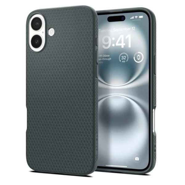 iPhone 16 Liquid Air vāciņš - zaļš